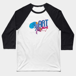 Artnerd chameleon 2 Baseball T-Shirt